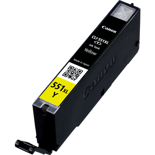 CANON CLI-551XLY Tinte gelb hohe Kapazität 700 Seiten 1er-Pack XL