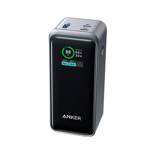 ANKER Prime PowerBank 20.000mAh (200W) schwarz 2x USB-C 1x USB-A inkl. Display