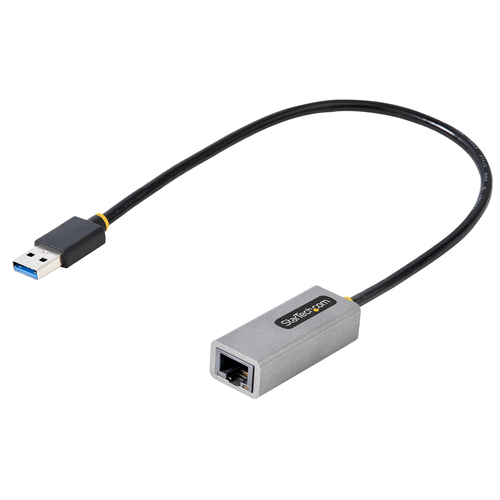 STARTECH.COM USB 3.0 Gigabit Ethernet Adapter USB zu 10/100/1000 Netzwerkadapter für Laptops 30cm angeschlossenes Kabel USB zu RJ45
