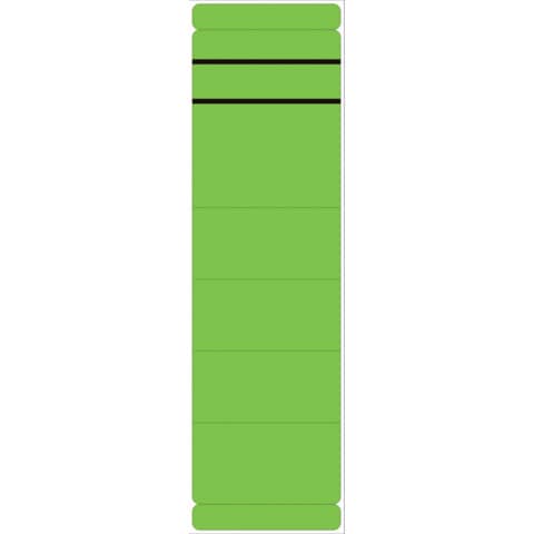 Ordnerrückenschilder - breit/lang, sk, 10 Stück, grün