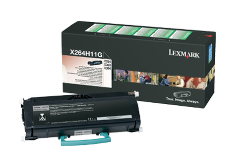 LEXMARK X264, X363, X364 Toner schwarz hohe Kapazität 9.000 Seiten 1er-Pack Rückgabe