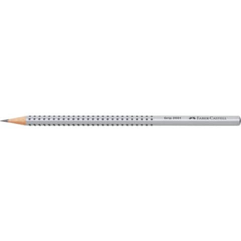 Bleistift GRIP 2001 - 2H, silbergrau