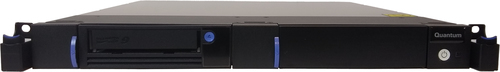 QUANTUM LTO-9 Tape Drive Half Height Single 1U Rackmount 12Gb/s SAS Black Kit EMEA/APAC ONLY