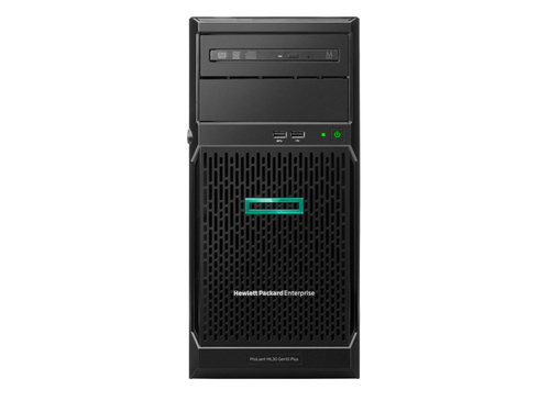 HPE ProLiant ML30 Gen10+ Tower Xeon E-2314 4-Core 2.8GHz 1x16GB-U 4xLFF Non-Hot Plug VROC 350W Server