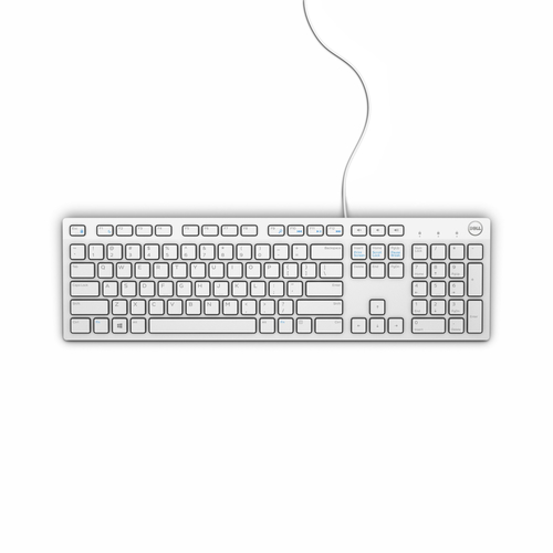 DELL Multimedia Keyboard-KB216 - French AZERTY - White