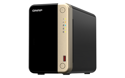 QNAP TS-264-8G 2-Bay desktop NAS Intel Celeron N5105/N5095 quad-core 8GB