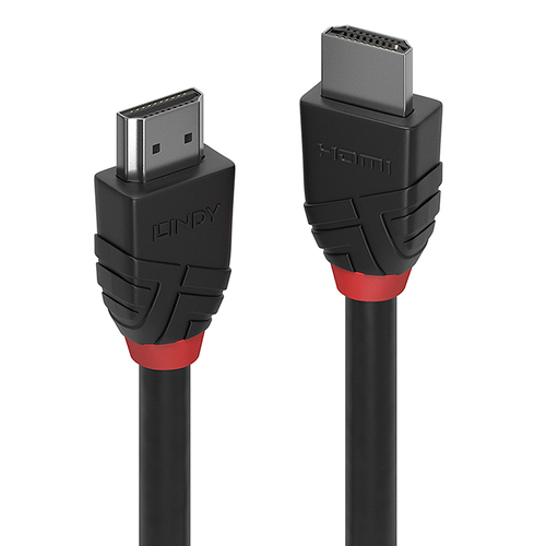 LINDY 2m High Speed HDMI Kabel Black Line