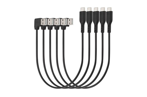 KENSINGTON Charge & Sync USB-A auf USB-C Kabel 5er Pack