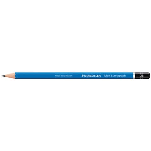 Bleistift  Mars® Lumograph® - 2B, blau