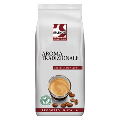 Kaffee SPLENDID Aroma Tradizionale Espresso 1000g ganze Bohnen