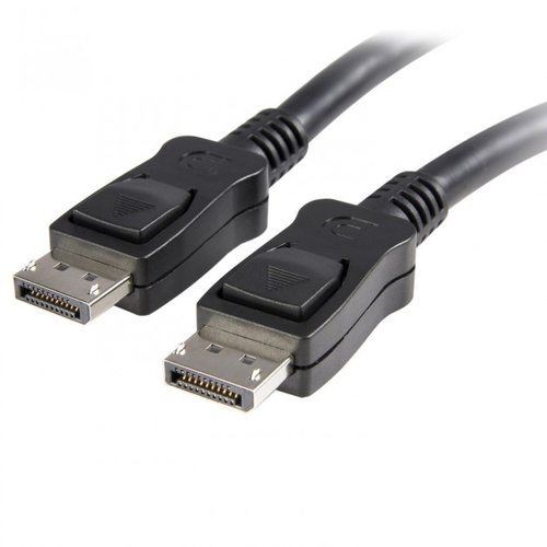TECHLY DisplayPort 1.2 Anschlusskabel schwarz Audio/Video 1m schwarz DisplayPort 20pol. Stecker auf DisplayPort 20pol. Stecker