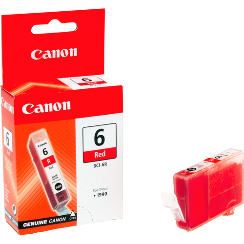 CANON BCI-6R Tinte rot Standardkapazität 13ml 1er-Pack