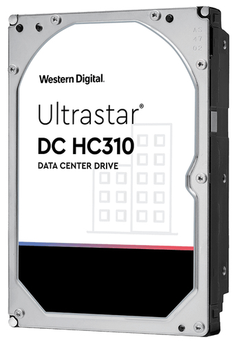 WESTERN DIGITAL Ultrastar DC HC310 8,9cm 3,5Zoll 26.1MM 6000GB 256MB 7200RPM SATA ULTRA 4KN SE