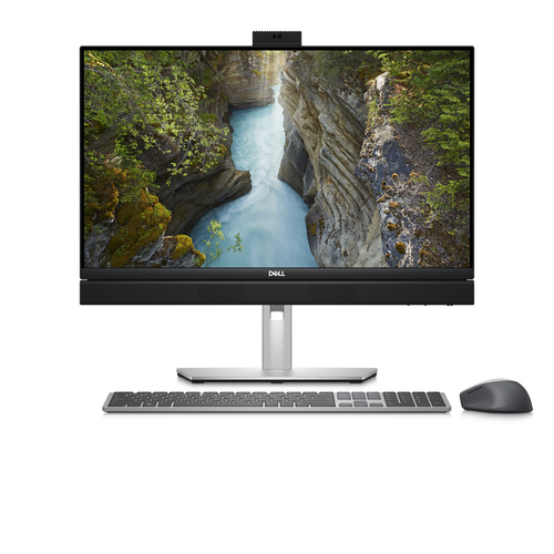 DELL OptiPlex 24 AIO Plus i5-13500 60,45cm 23,8Zoll 16GB 256GB SSD Integrated Adj Stand WLAN Kb&Mse W11P 3Y Basic Onsite