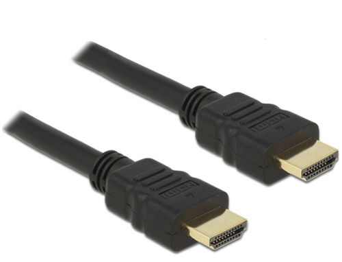 DELOCK Kabel HDMI A Stecker > HDMI A Stecker High Speed with Ethernet 4K 1,5 m