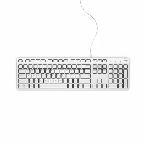 DELL Multimedia Keyboard-KB216 - German QWERTZ - White