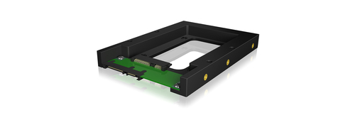 ICY BOX IB-2538StS Festplattenkonverter wandelt eine 6,35 cm 2,5 zoll HDD/SSD zu einer 8,9 cm 3,5 zoll SATA HDD