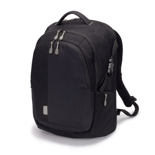 DICOTA Backpack Eco 39,6cm 15,6Zoll abnehmbare Notebooktasche Regenschutzhülle Schwarz