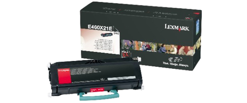 LEXMARK E460 toner cartridge black standard capacity 15.000 pages 1-pack