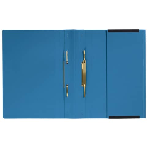 Kanzleihefter A gefalzt - Rechtsheftung (kaufmännische Heftung), 1 Tasche, 2 Abheftvorrichtung, blau