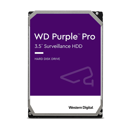WD Purple Pro 12TB SATA 6Gb/s HDD 8,89cm 3,5Zoll internal 7200Rpm 256MB Cache 24x7 Bulk