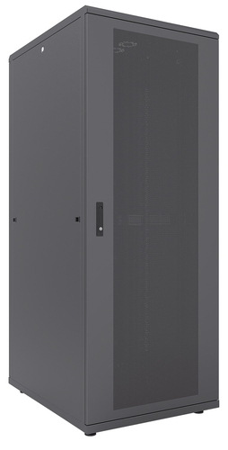 INTELLINET 48,3cm 19Zoll Serverschrank 47HE HxBxT 2250x 800x1200 mm Schutzklasse IP20 unmontiert schwarz