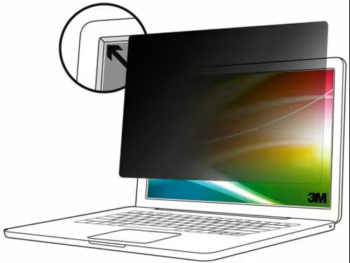 3M Bright Screen Privacy Filter for 35,56cm 14Zoll Full Screen Laptop 16:10 BP140W1E