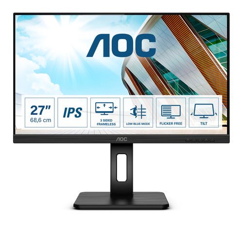 AOC 27P2Q 68,6cm 27Zoll full HD monitors USB VGA DVI HDMI