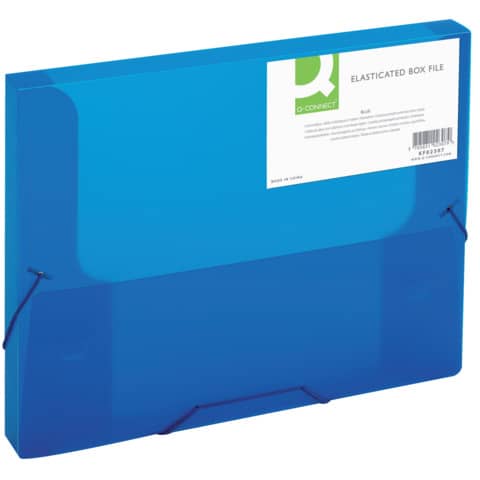 Sammelbox - A4, 250 Blatt, PP, blau transluzent