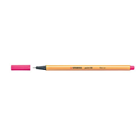 Fineliner - point 88 - Einzelstift - pink